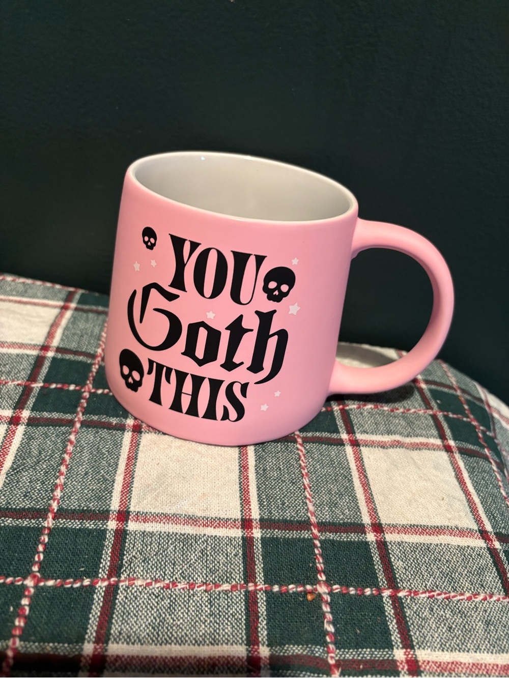 Pink Goth Mug “You Goth This”